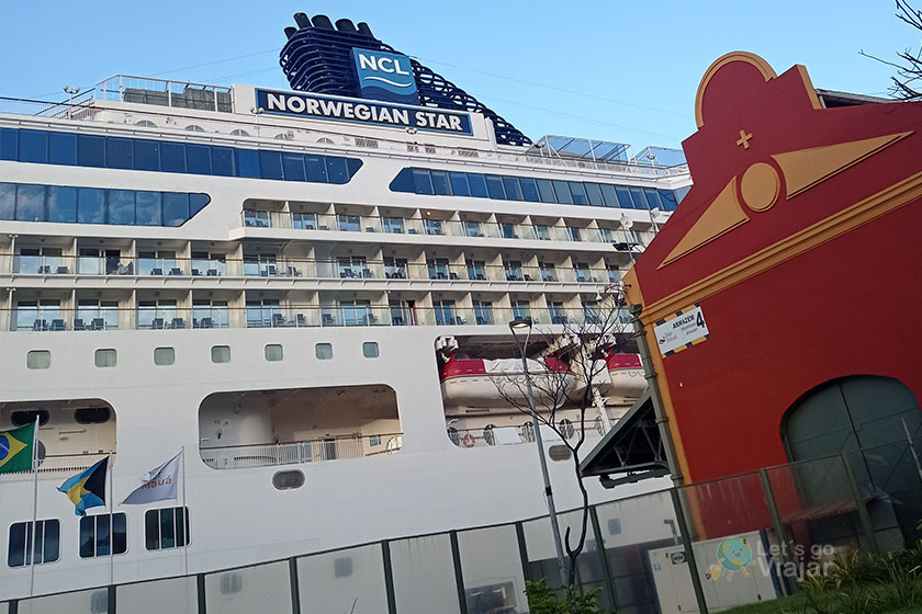 Norwegian Star no Pier Mauá/2023